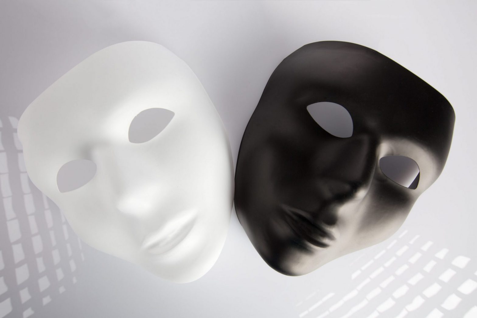 Tragedy masks