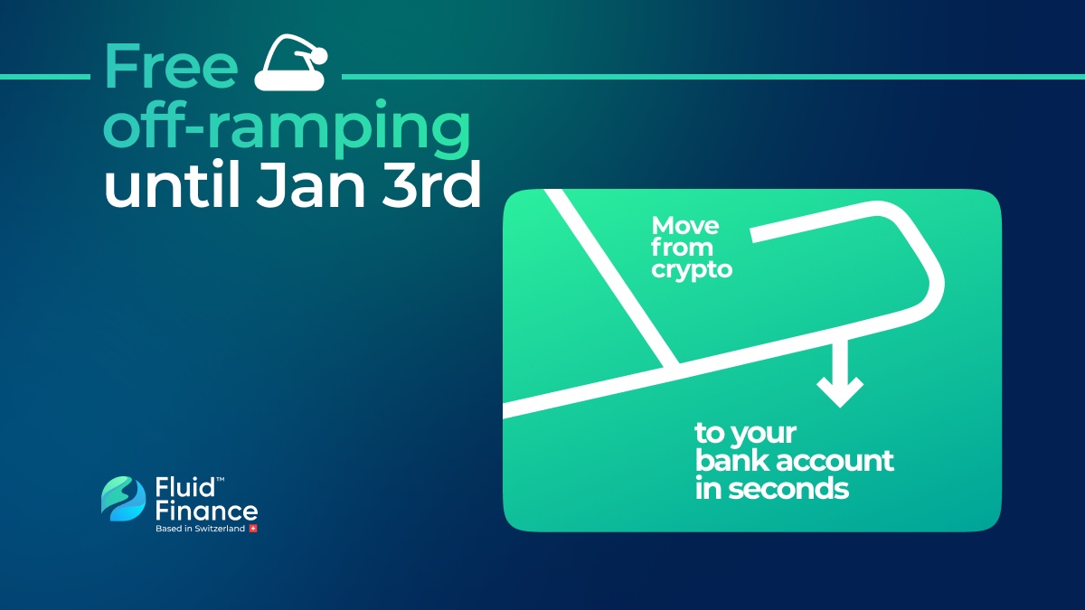 Free off-ramp from crypto to your bank until 3rd Jan